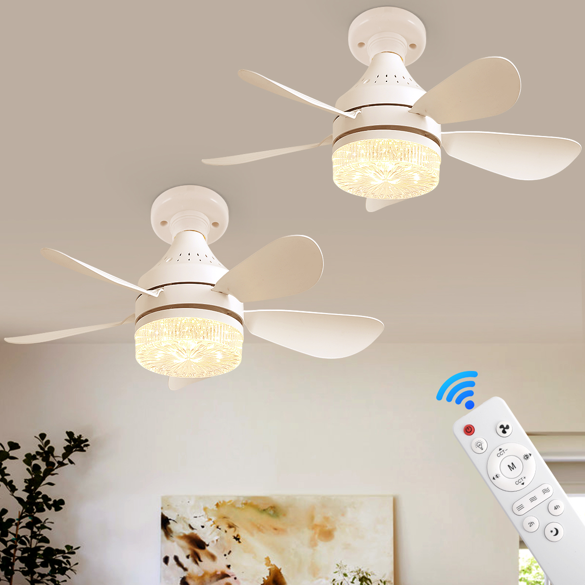 Led fan light 