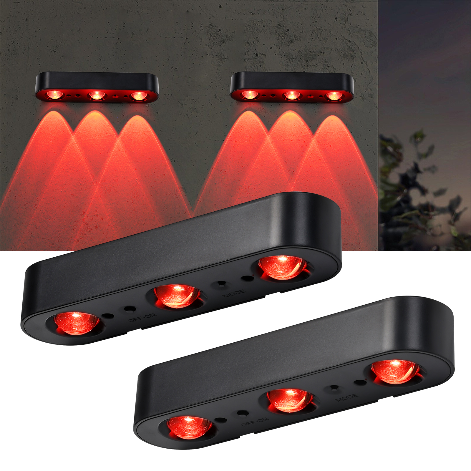 solar wall lights