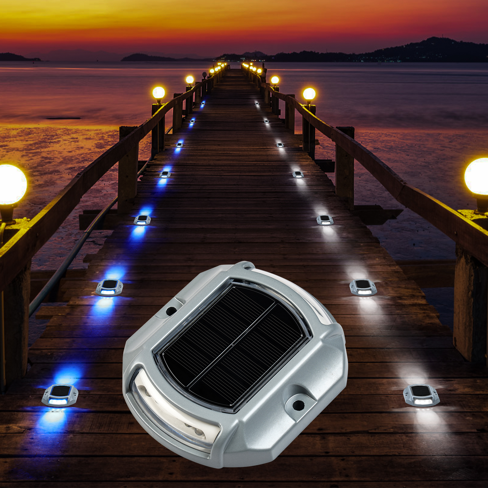 Solar path lights