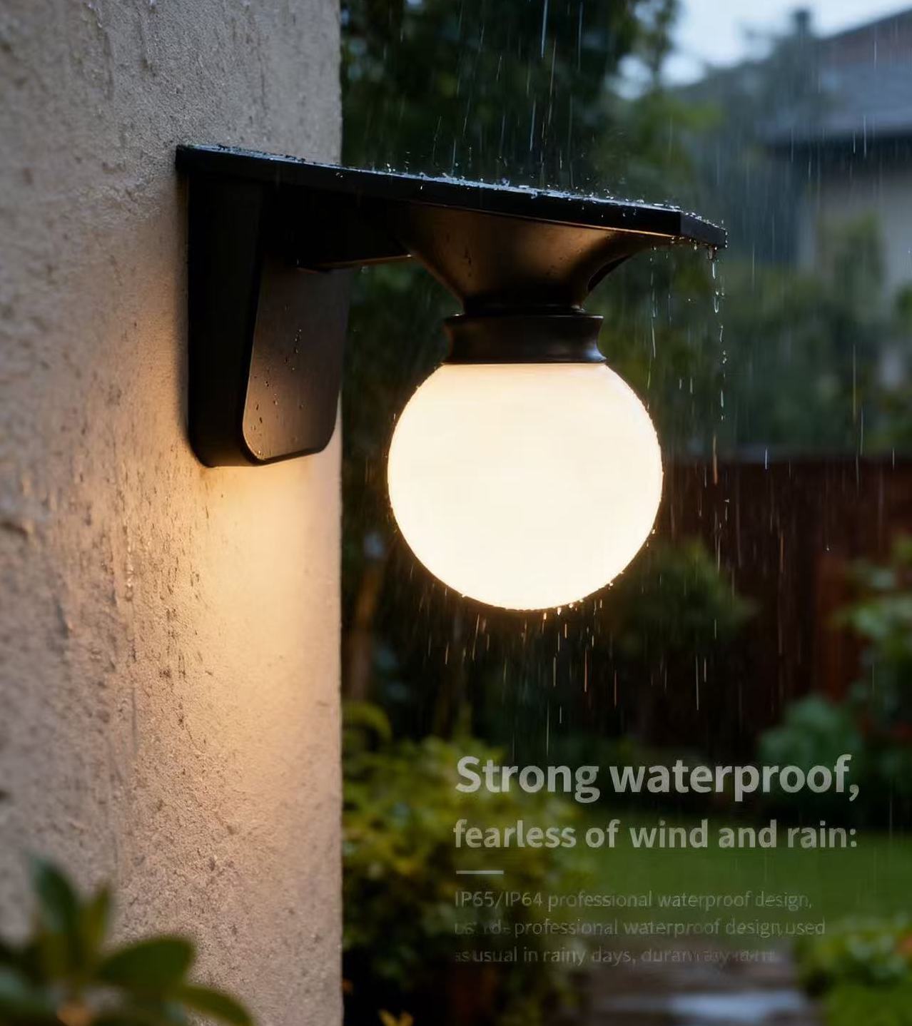 Solar wall light 